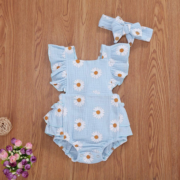 Baby Summer Daisy Romper
