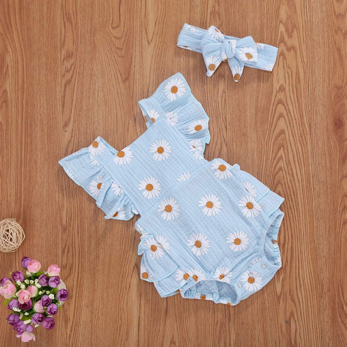 Baby Summer Daisy Romper