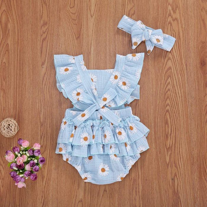 Baby Summer Daisy Romper