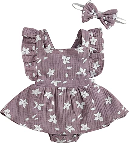 BABY SUMMER DAISY ROMPER