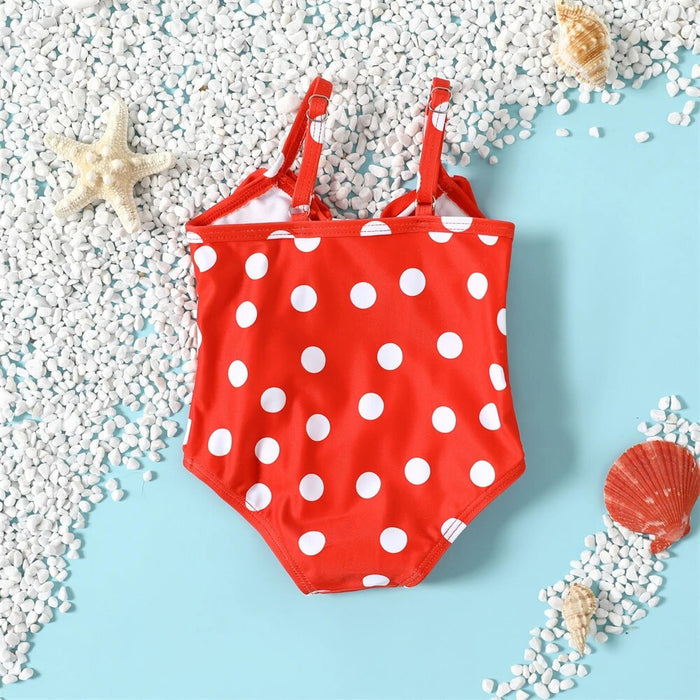 Baby Swimsuit Polka Dot Retro - Cozy Nursery