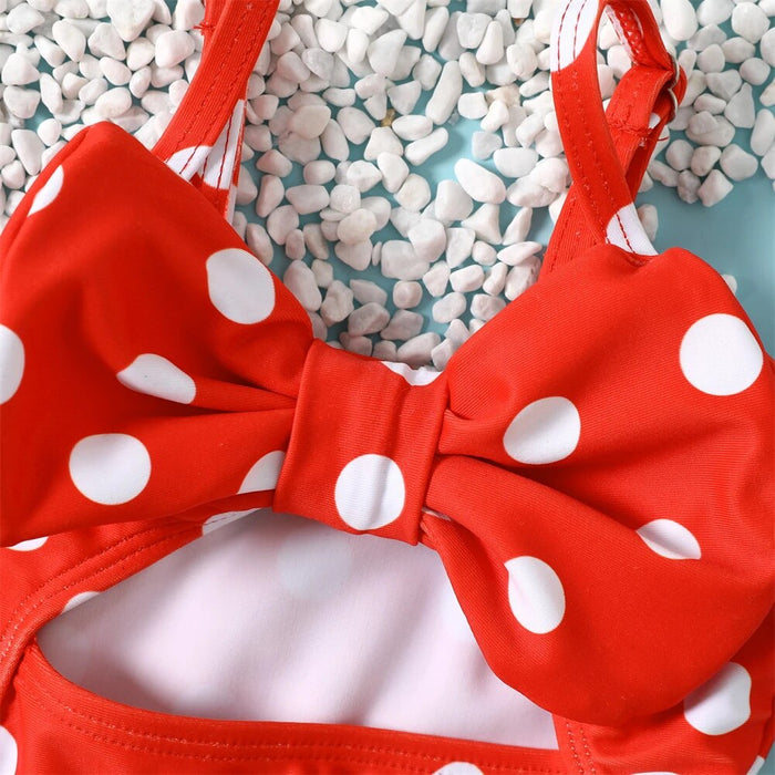 Baby Swimsuit Polka Dot Retro - Cozy Nursery