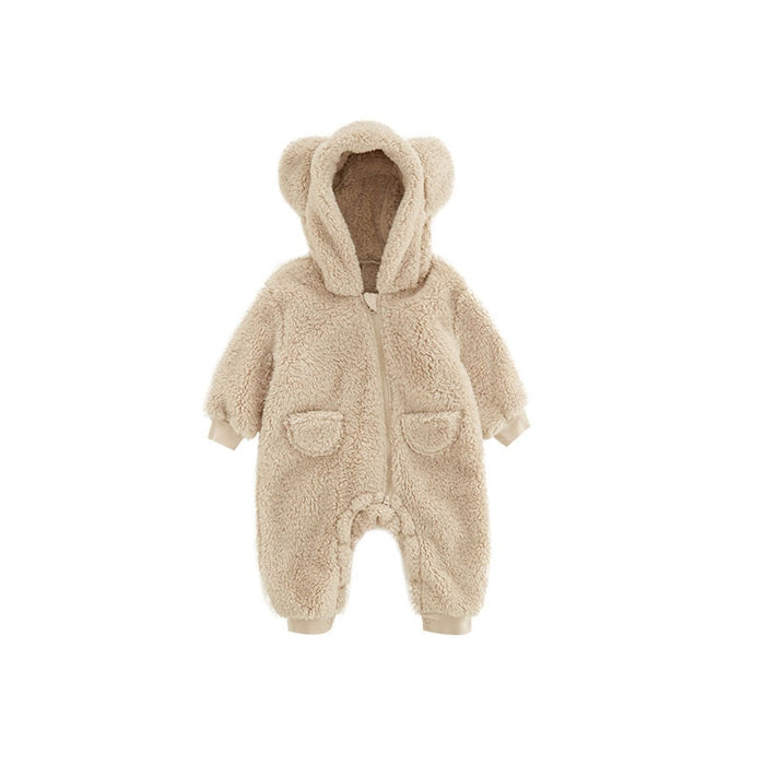 Baby Teddy Bear Onesie - Cozy Nursery