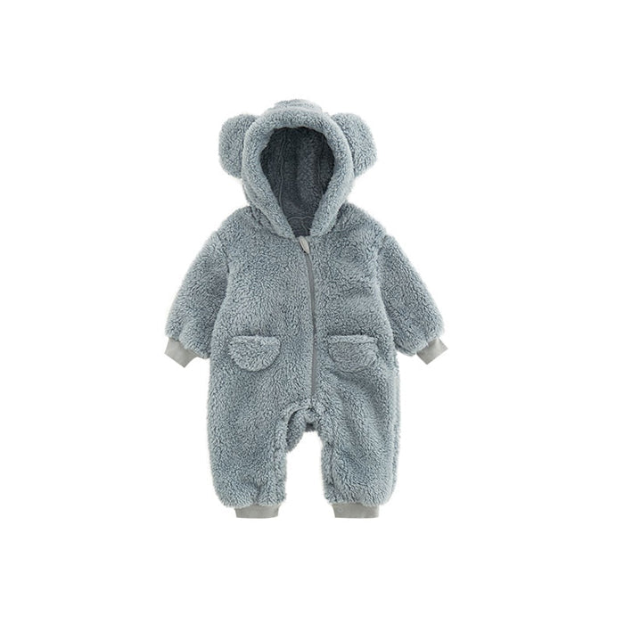 Baby Teddy Bear Onesie - Cozy Nursery