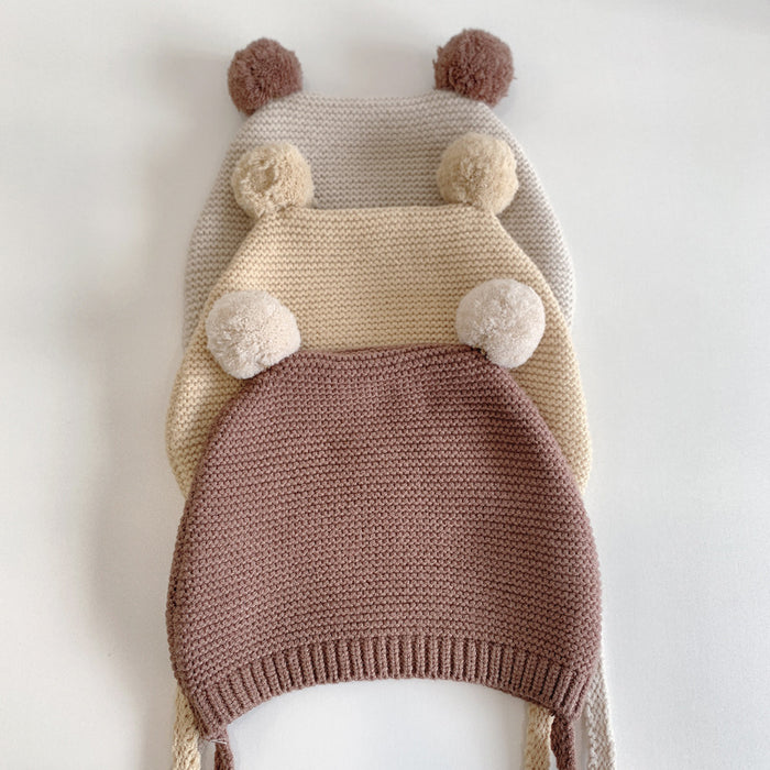 Baby Winter Hat With Pompom