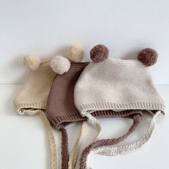 Baby Winter Hat With Pompom