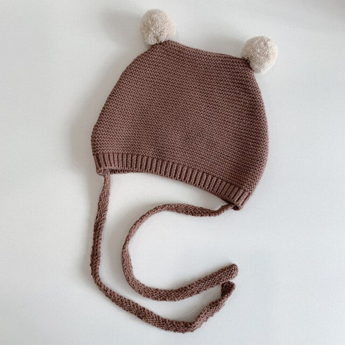 Baby Winter Hat With Pompom