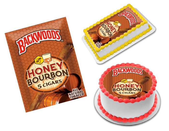 Backwoods Edible Image Frosting Sheet #5 Topper (70+ sizes)