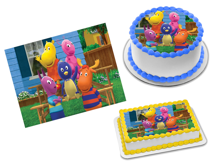 Backyardigans Edible Image Frosting Sheet #4 Topper (70+ sizes)