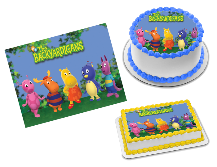 Backyardigans Edible Image Frosting Sheet #5 Topper (70+ sizes)