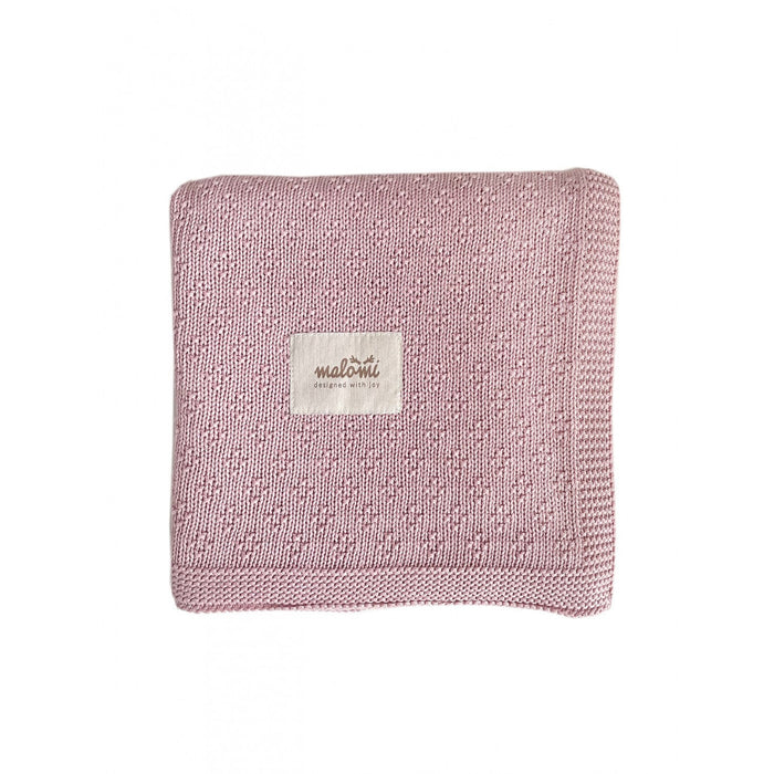 BAMBOO BLANKET DUSTY PINK
