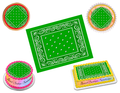 Bandana Kelly Green Edible Image Frosting Sheet #87 Topper (70+ sizes)