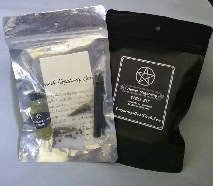 BANISH NEGATIVITY SPELL KIT