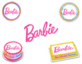 Barbie Logo Edible Image Frosting Sheet #93 Topper (80+ sizes)