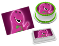 Barney Edible Image Frosting Sheet #10 Topper (70+ sizes)