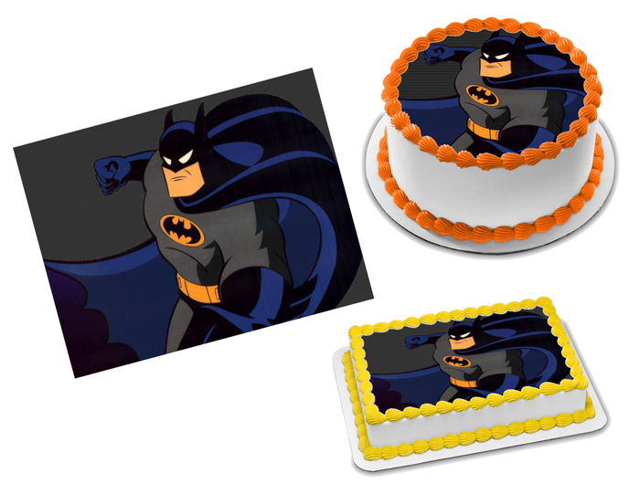 Batman Edible Image Frosting Sheet #7 Topper (70+ sizes)