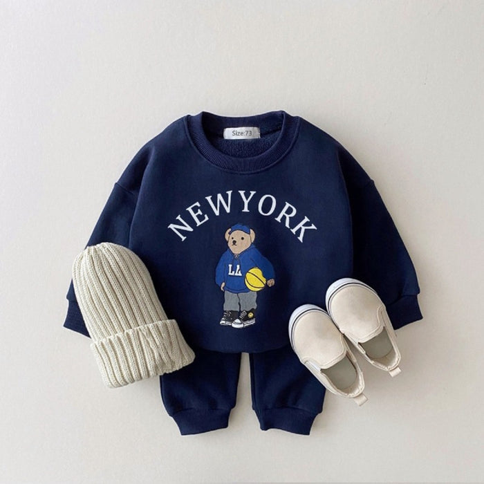 Bear Baby Clothes Set - Cozy Nursery