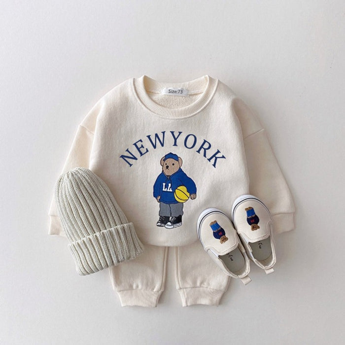 Bear Baby Clothes Set - Cozy Nursery