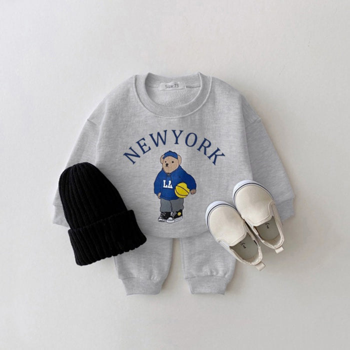 Bear Baby Clothes Set - Cozy Nursery