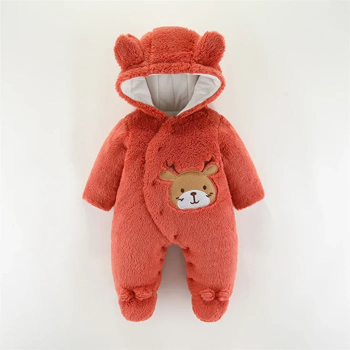 Bear Warm Baby Rompers
