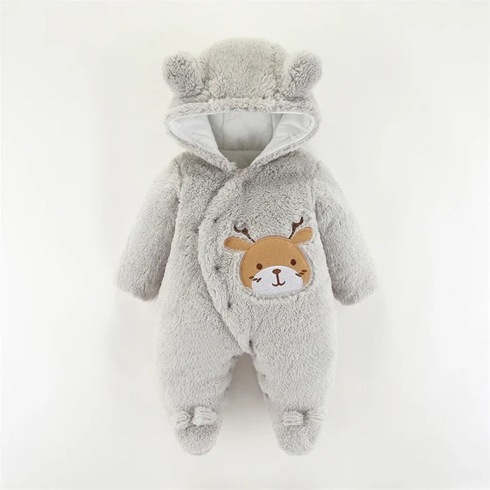 Bear Warm Baby Rompers