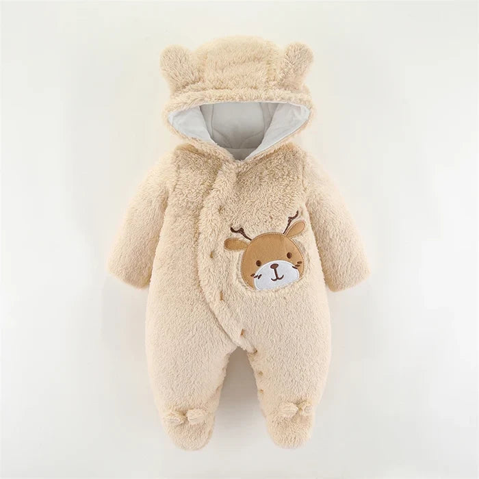 Bear Warm Baby Rompers