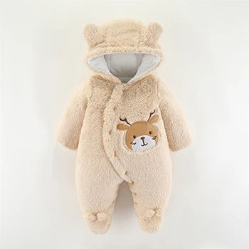 Bear Warm Baby Rompers