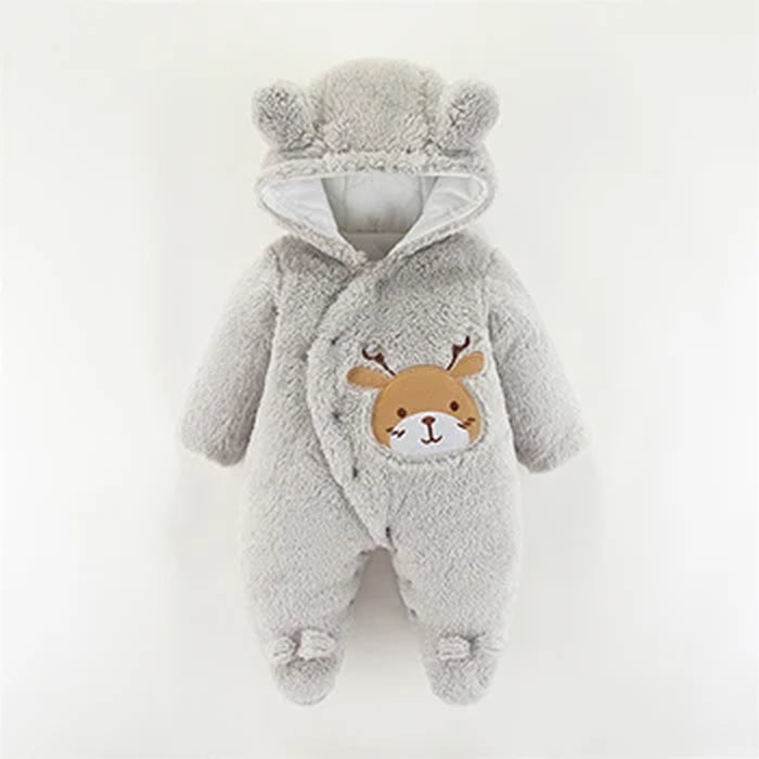 Bear Warm Baby Rompers