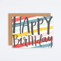 Birthday Stripes Card