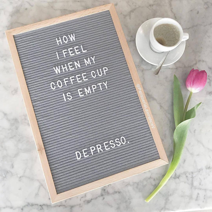 Felt Letter Board - Cozy Nursery