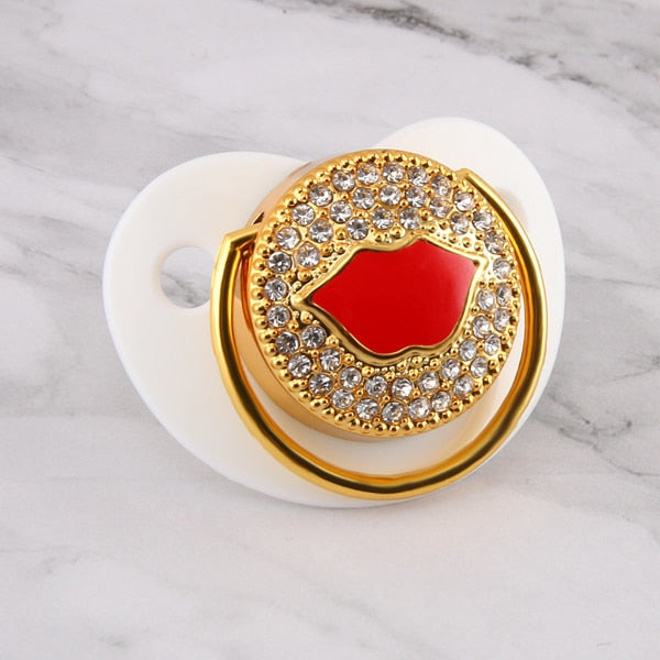 Bling Rhinestones Baby Pacifier