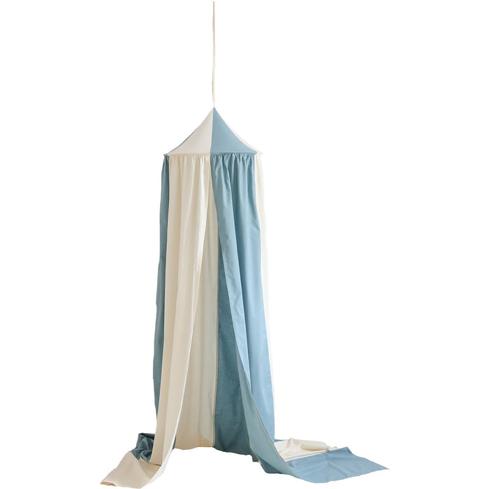 “Blue Circus” Canopy - Cozy Nursery