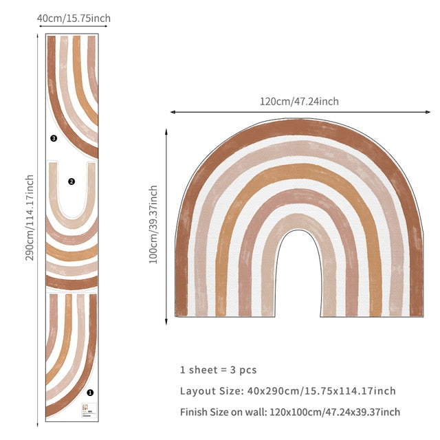 Boho Rainbow M / Fabric