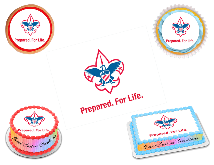 Boy Scouts Edible Image Frosting Sheet #6 Topper (70+ sizes)