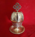 BRASS MOSQUE TRIPOD BURNER