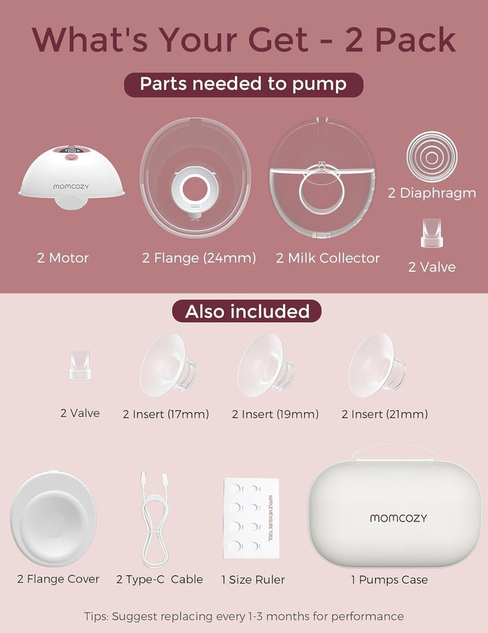 Breast Pump Hands Free M5