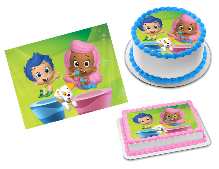 Bubble Guppies Edible Image Frosting Sheet #41 Topper (70+ sizes)