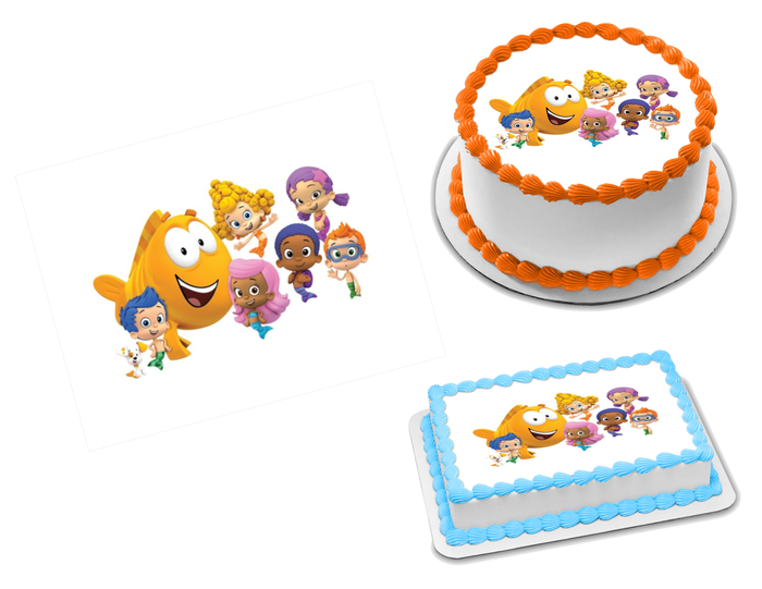 Bubble Guppies Edible Image Frosting Sheet #6 Topper (70+ sizes)