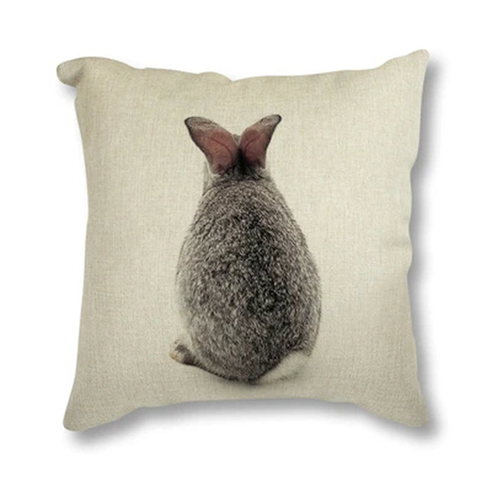 Bunny Rabbit Decorative Cushion Cover