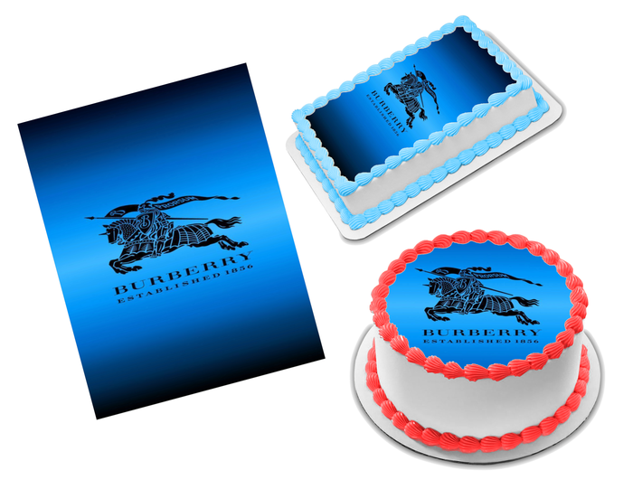 Burberry Edible Image Frosting Sheet #10 Topper (70+ sizes)