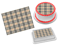Burberry Edible Image Frosting Sheet #3 Topper (70+ sizes)