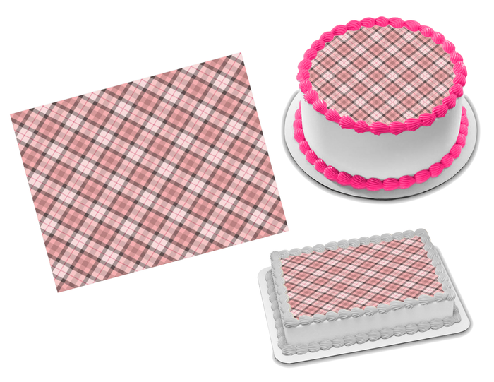 Burberry Edible Image Frosting Sheet #4 Topper (70+ sizes)