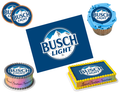 Busch Light Beer Edible Image Frosting Sheet #2 Topper (80+ sizes)