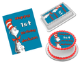 Cat in the Hat Edible Image Frosting Sheet #12 Topper (70+ sizes)