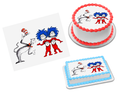 Cat in the Hat Edible Image Frosting Sheet #2 Topper (70+ sizes)