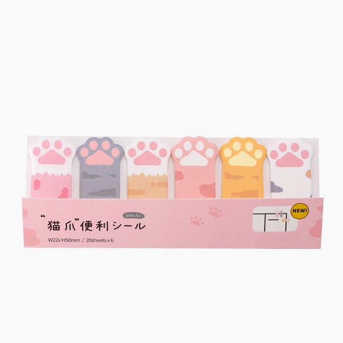 Cat Paw Sticky Notes