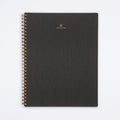 Charcoal Gray Lined Notebook