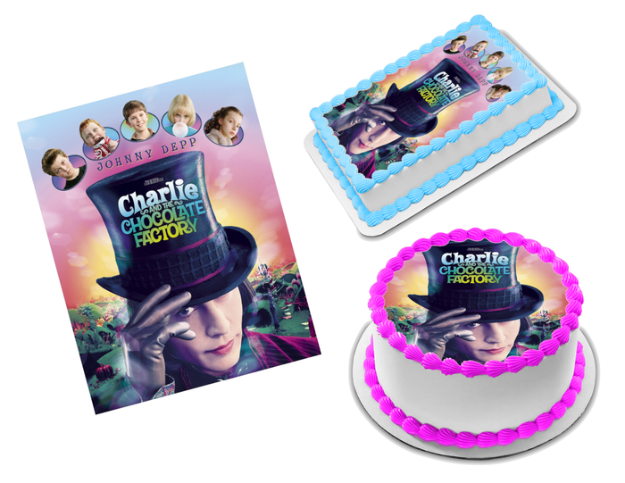 Charlie and the Chocolate Factory Edible Image Frosting Sheet #16 Topper (70+ sizes)