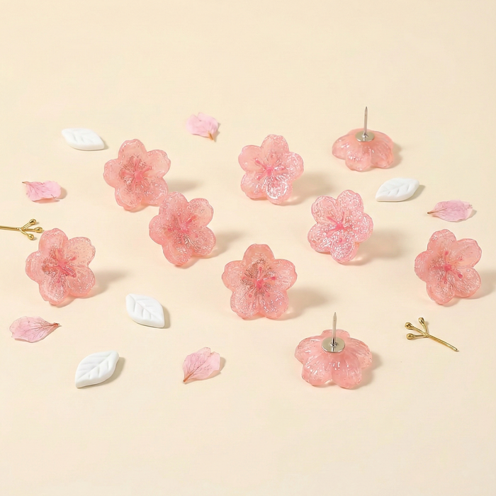 Cherry Blossom Pins - Set of 20