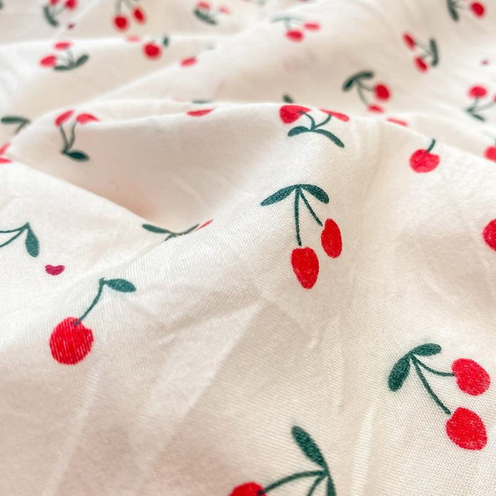 Cherry Toddler Bedding Set - Cozy Nursery